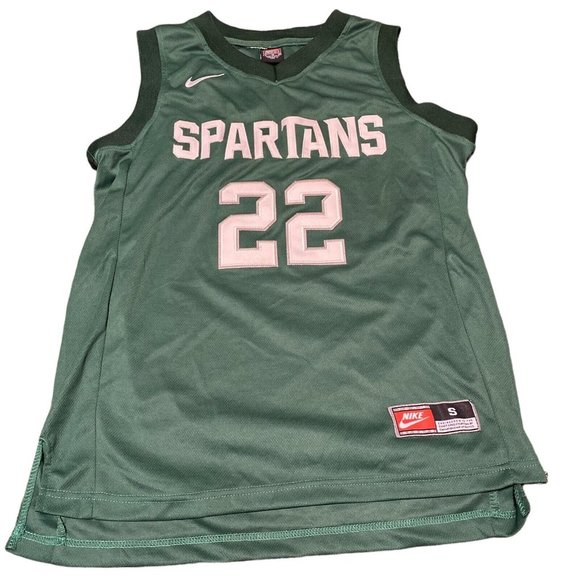 Michigan State Spartans Miles Bridges Basketball Jersey Mens Small Nike